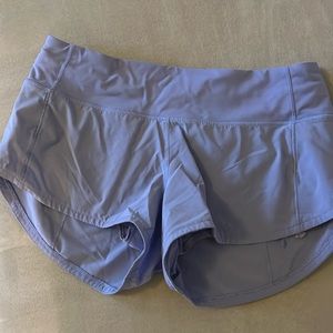 Lululemon speed up shorts 2.5 inch